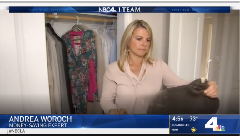 Nbc La Selling Old Clothes May 2019 - Andrea Woroch